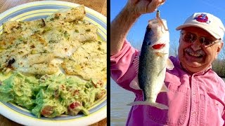 Casting for Creamy Parmesan Fish low carb and delish [upl. by Idyak]