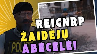 ReignRP  Žaidėjų abėcėlė  GTA V RP LIETUVIŠKAI [upl. by Schilling]