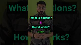 What is options amp How it works  Video 1 Complete Option trading series optionstrading shorts [upl. by Lamori]