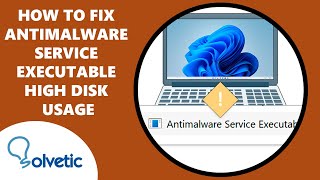 How to FIX Antimalware Service Executable High Disk Usage ✅ [upl. by Nebe]