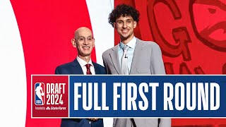 All 30 First Round Picks Of The 2024 NBADraft [upl. by Anecusa63]