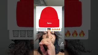 Supreme Beanie’s👀 youtubeshorts shortsfeed supreme beanies reaction [upl. by Anav]