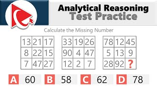 Analytical Reasoning Test Practice [upl. by Neville855]