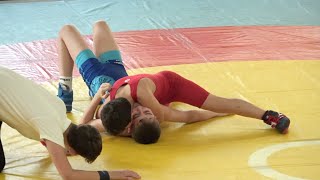 Wrestling  Ringen 47 H Wittwer Gedenkturnier Jugend C 42 kg Freestyle Batukaev  Dovtaev [upl. by Mendy]