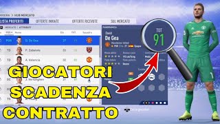 FIFA 19 Giocatori in SCADENZA DI CONTRATTO [upl. by Alexine363]