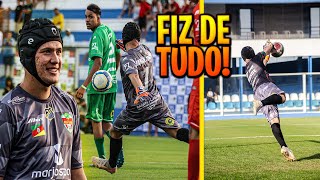 1 DIA SENDO GOLEIRO PROFISSIONAL NO ESTÁDIO [upl. by Orly]