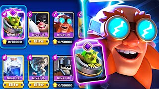 🪓 ¡Mi NUEVO GIGANTE ELECTRICO ESTÁ ROTISIMO Mortar Evo Clash Royale [upl. by Ecinev941]