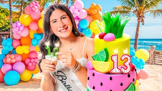 Especial 13 Anos da Maria Clara🌴🍍My Daughters Emotional 13TH BIRTHDAY SURPRISE [upl. by Crowell975]