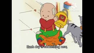 Caillou Theme Song Lyrics 2002 with Geek Music [upl. by Annadal]