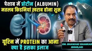 Treatment Of Protein Albumin In Urine  The Best Homeopathic medicine for albumin in urine  हिंदी [upl. by Delp478]