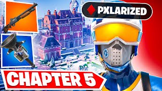 Pxlarized Dominates Fortnite CHAPTER 5 [upl. by Tterrab]