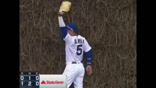 Albert Almora Make 2 great catches against LA Dodgers [upl. by Barnum]