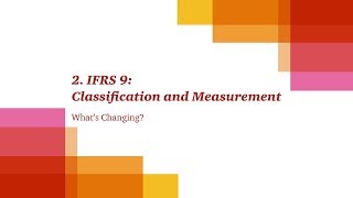 2 IFRS 9 Classification amp Measurement  Whats Changing [upl. by Donahue]