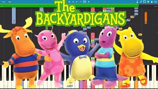 IMPOSSIBLE REMIX  The Backyardigans Theme Song  Piano Cover [upl. by Pazit]