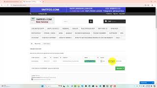 HOW TO GET YOUR UNLIMITED SMTP WHEN YOUR ORDER SUCCESSFULLY PROCESSED  SMTPZOCOM [upl. by Daitzman209]