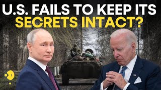 Leaked documents reveal US spying on Russias war in Ukraine  RussiaUkraine war  WION Live [upl. by Namhcan52]