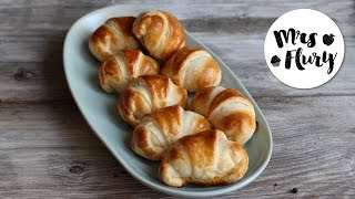 SchinkenGipfeli Rezept  Schinkenkipferl  croissants au jambon [upl. by Chin210]