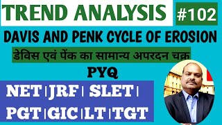 NETGEOGRAPHYTREND ANALYSISJRFUPSCPCSPHDASSISTANT PROFESSORWITH C K KARAN SIR [upl. by Windham]