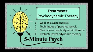 Therapies Psychodynamic Therapy [upl. by Humfried]