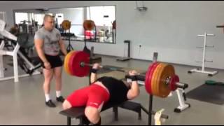 Perepechionov Oleg  bench press 225x2 [upl. by Artamas]