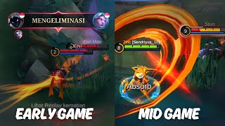 CARA MENGATASI MUSUH RUSUH BUFF DI EALRY GAME  MOBILE LEGENDS [upl. by Ydeh24]