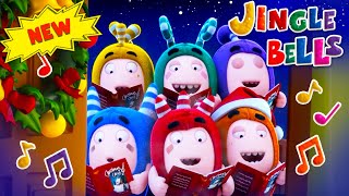 Oddbods CHRISTMAS SONG 🎵 Jingle Bells  Nursery Rhymes and Kids Songs [upl. by Notsnhoj]