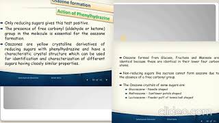 Biochemistry  chemical properties of Carbohydrates IBT GCT [upl. by Keffer]