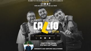 CALCIO CON LA ELLE calcio giovanile con PIETRO LATTANZI dirigente ASD GRIFONE GIALLOVERDE [upl. by Kal]