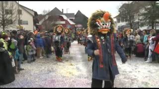 Fasnacht Breitenbach 2014  regioTVplus [upl. by Enneiviv]