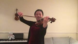 ABRSM Grade 3 Violin Exam 20202023 A2 Theme and Variation [upl. by Nnaeus]