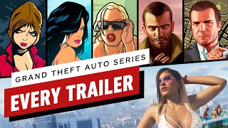 Every Grand Theft Auto Trailer From GTA to GTA 6 [upl. by Piggy744]