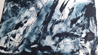 How to monoprint with oil paint and acetate sheet [upl. by Launcelot]