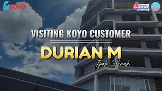 【Visiting Koyo Customer】 Cafe Durian M Perak Customer [upl. by Zeta]