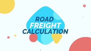 How to calculate Road Freight Road Transport in India  SupplyChain Logistics Management  BBA MBA [upl. by Yednarb]