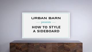 How To Style A Sideboard [upl. by Notffilc956]