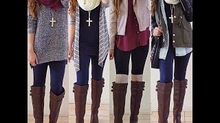 Los Mejores Outfits con Leggins [upl. by Nnahaid907]