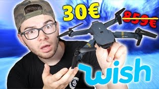 JE TESTE UN DRONE SUR WISH [upl. by Jemma]