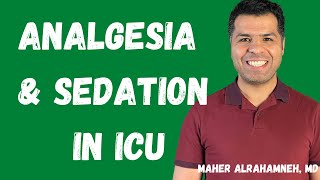 Analgesia amp sedation in ICU part 1 [upl. by Mccafferty]