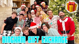 BINGHAM FAMILY GIFT EXCHANGE  CHRISTMAS GIFT EXCHANGE [upl. by Ledarf]