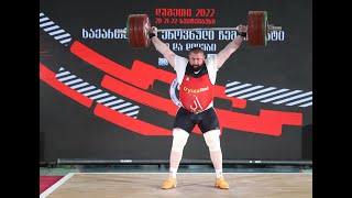 Lasha Talakhadze 460 kg Georgian Championship 2022 [upl. by Guntar]