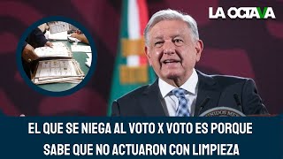 AMLO RECOMIENDA el VOTO X VOTO en JALISCO para EVITAR FRAUDE como en 2006 [upl. by Eniluqaj937]