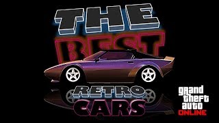 GTA Online  The Best Retro Cars [upl. by Anihpled351]