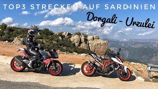 Streckenvorstellung SS125 auf Sardinien Dorgali  Urzulei RAW  KurvenradiusTV [upl. by Udenihc757]