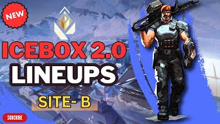 Top 6 NEW ICEBOX Brimstone Lineups 2024 Site B Valorant Tips amp Tricks [upl. by Hujsak]