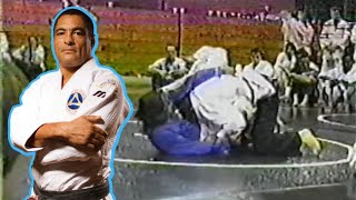 RARE Rickson Gracie Rolling With 50 People For 25 Minutes At A Seminar In Chicago 😱🔺 [upl. by Lenno]