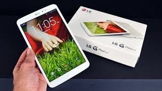 LG G Pad 83 Unboxing amp Review [upl. by Gagnon644]