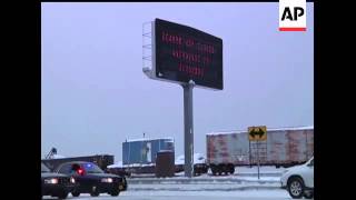 An Alaska community blitzed by nearly 15 feet of snow braced for another blizzard Tuesday The storm [upl. by Dnomayd]