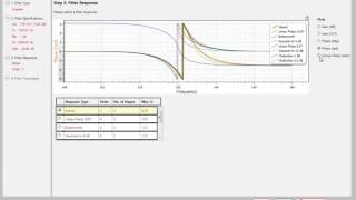 Diseño de Filtros en FilterPro [upl. by Hsak]