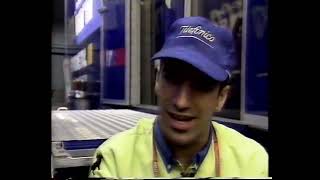 2000 F1 Italian GP  ITV report on Minardi life at the tail of the grid [upl. by Oivat249]