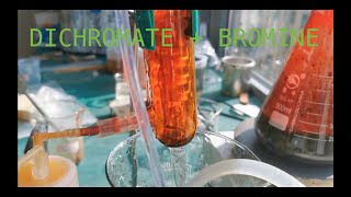 228 Transition Metals  Making Potassium Dichromate and Bromine [upl. by Duma866]